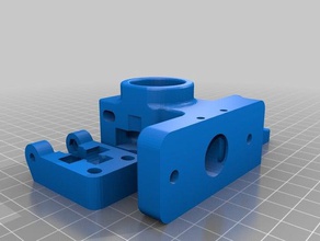strong greg's extruder 3d printing geared gregs wade 3d print model - Mito3D