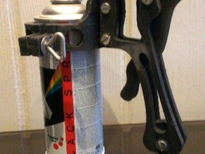 spray gun hand tools 3d abs handtool paint spraygun 3d print model - Mito3D