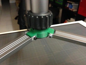 tripod camera replace part holder trepied 3d print model - Mito3D
