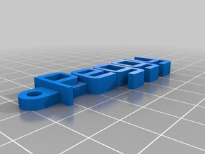 peggy organização personalizado 3d print model - Mito3D