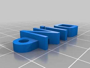 nio organização personalizado 3d print model - Mito3D