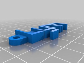 lynn organización personalizado 3d print model - Mito3D