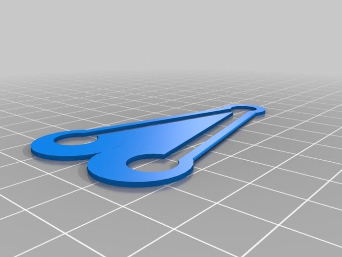 Herz-clip - Organisation angepasst 3D print model - Mito3D