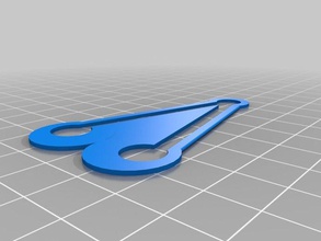 Herz-clip - Organisation angepasst 3d print model - Mito3D