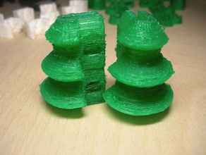 holiday prusa mendel day 17 improved other 3d holidays reprap supportless upgrade 3d print model - Mito3D