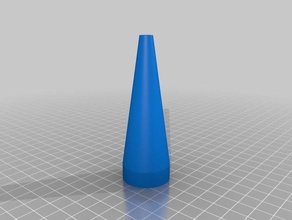 harbor freight flash light cone sport & outdoors customized 3d print model - Mito3D
