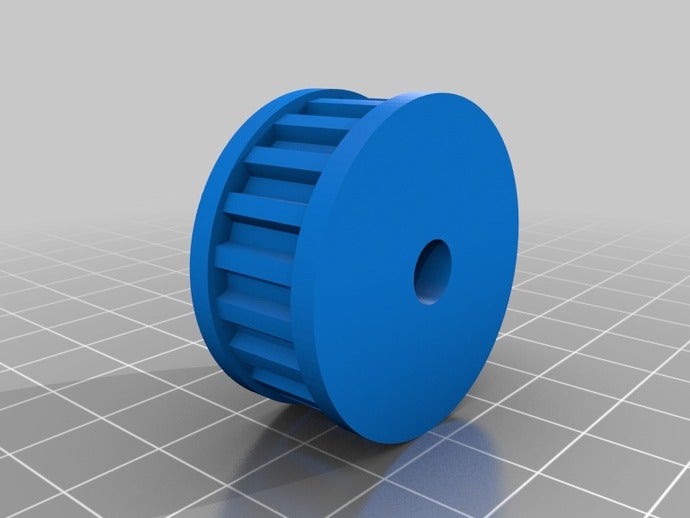 xl20 parts 20 tooth gear pulley sprocket xl series 3D print model - Mito3D