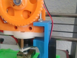 fan holder budas budaschnozzle style hotends greg s wade extruder 3d printer parts 3d print model - Mito3D