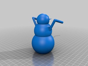 parkers snowman animals customized 3d print model - Mito3D