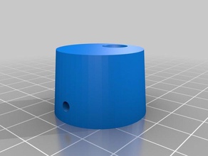 replacement dryer knob - customized simple parts 3d print model - Mito3D