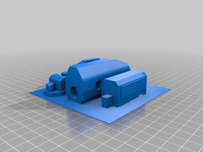 halo tabanca slayt v2 mekanik oyuncaklar 3d print model - Mito3D