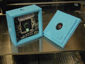 ip cam simple case electronics camera 3d print model - Mito3D