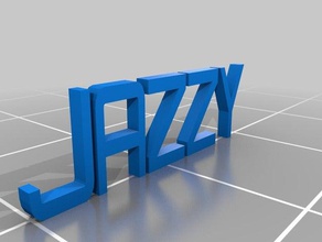Impressora 3-d jazzy estrutura recipientes personalizado 3d print model - Mito3D