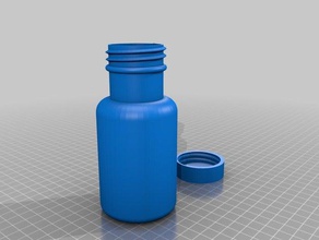 hierba personalizado sks botella los contenedores 3d print model - Mito3D