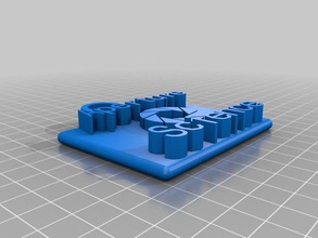 il mio personalizzato diaframma sceince portachiavi 3d print model - Mito3D