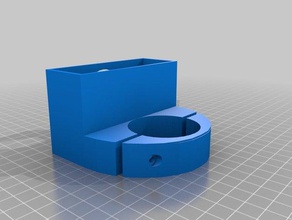 business card holder pa stand 3d print model - Mito3D
