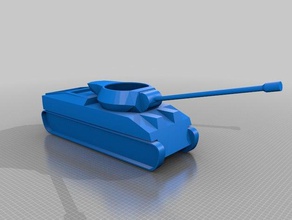 t28 prototype destructor del tanque vehículos el prototipo los tanques mundo 3d print model - Mito3D