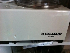 simac il gelataio super ice cream maker bowl release lever other useful kitchen part rhino 3d print model - Mito3D