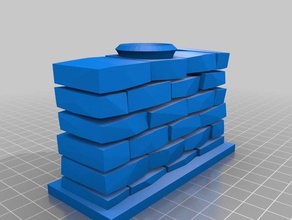 humpty dumpty muro edifici e strutture cadbury decorare la pasqua uovo di eggbot pietra 3d print model - Mito3D