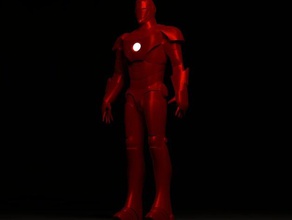 hombre de hierro ironman 3d print model - Mito3D