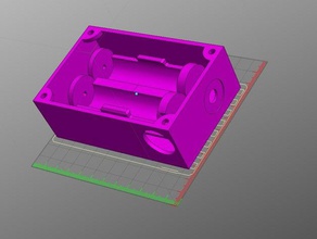 mechanical 18650 box mod 3d printing vape vaping 3d print model - Mito3D