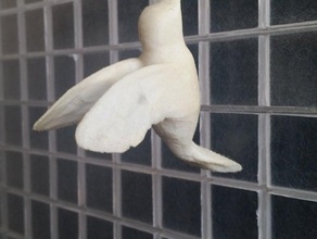 me alegro de-colibri a los animales art-toy colibri fijo firmado 3d print model - Mito3D