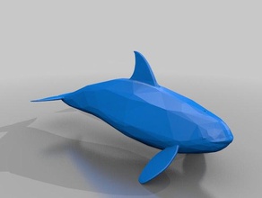 felice-orka animali arte-giocattolo risolto orka firmato 3d print model - Mito3D