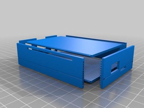 meine angepasste Gehäuse beaglebone Elektronik 3d print model - Mito3D