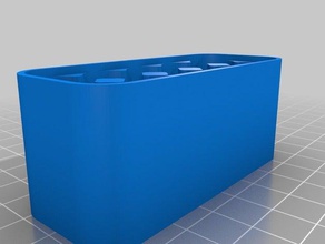meine kundenspezifische Akku-case 10er aa Container kundengebundene 3d print model - Mito3D