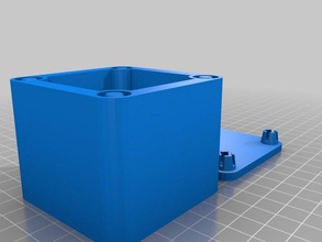 boîte faite sur commande de boule-prise serrures bricolage 3d print model - Mito3D