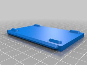 my customized enclosure bottom panel electronics 3d print model - Mito3D