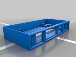 16x2 lcd-Ziegel montieren - Elektronik lego nützlich 3d print model - Mito3D