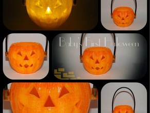 bambino prima di halloween accessori 3d personalizzazione co llc neonati candy pallido jack-o-lantern ssw trick-or-treat westley harrell 3d print model - Mito3D
