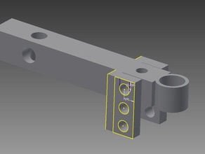 barre d'attelage l'ingénierie 3d print model - Mito3D