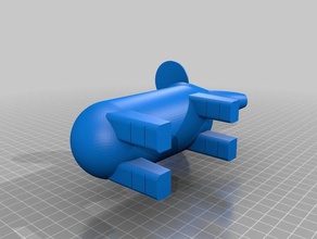 Elefanten Tiere 3d print model - Mito3D