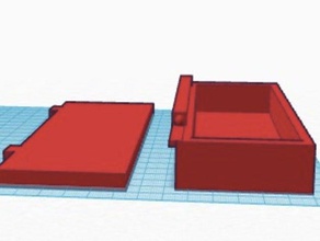 small box 3d printing holding 3d print model - Mito3D