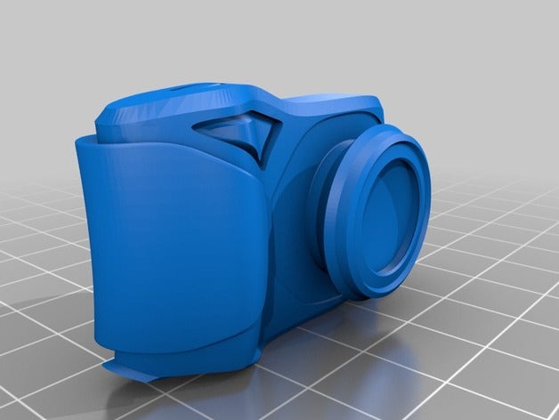 camera model art design 3D print model - Mito3D
