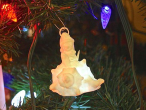 kardan adam deniz kabuğu süs tarama ve kopyaları 3d print model - Mito3D