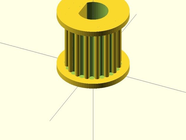 anpassbare gear5 - Ersatz Teile 3d Künstlerische customizer Herausforderung openscad parametric nützlich tragbar 3D print model - Mito3D
