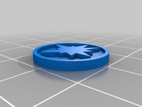 suprimida token juegos el polvo las miniaturas la táctica wargaming 3d print model - Mito3D