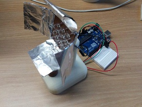 dispositif d'éclairage le bricolage arduino led blanche 3d print model - Mito3D