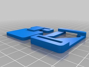 givi Klemme Ersatz-Teile Brust gopro mount 3d print model - Mito3D