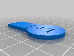 lei do agregado familiar personalizado 3d print model - Mito3D