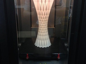 double-twisted vase z18 3d printing tests 3d print model - Mito3D