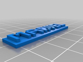 marvel logosu Anahtarlık oyuncak & oyun aksesuarları 3d print model - Mito3D