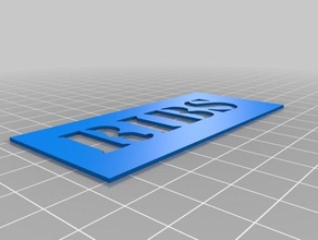 rippen Schablone Kunst-tools kundengebundene 3d print model - Mito3D