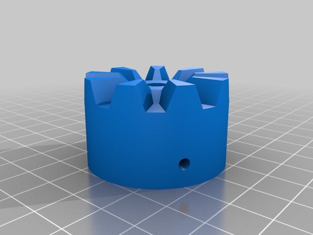 my customized hirth joint csg version library 3D print model - Mito3D