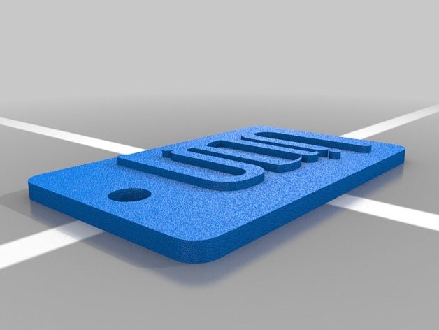 linn Schlüsselbund Schlüsselanhänger 3D print model - Mito3D