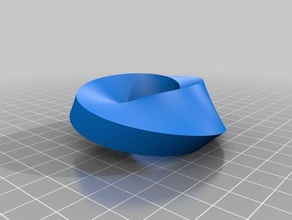 moebius math art customized 3d print model - Mito3D