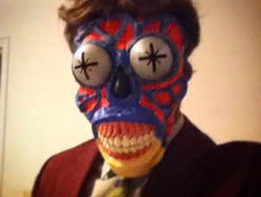 they live alien eyes diy halloween john carpenter mask obey 3d print model - Mito3D